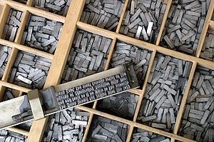 Le travail du typographe au plomb mobile. les temps héroïques …...