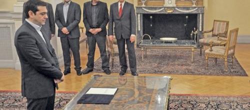Alexis Tsipras, Premier Ministre