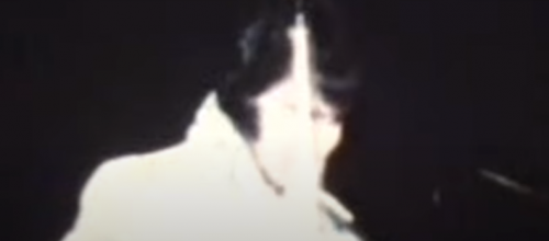 ELVIS ON STAGE  DIRECTLY FROM "SUPER 8" 1972