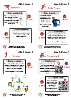 Rituel d'EPS sur 30 min période 4