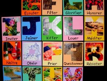 Créons avec l'alphabet