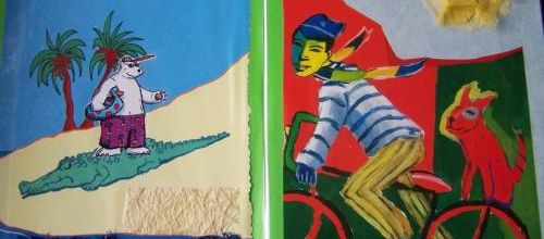 Un livre à toucher : pleine page 1