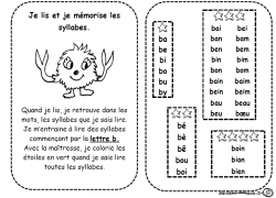 Fiches syllabes