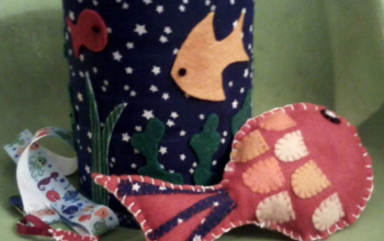 boîte à cotons, cadeau de naissance
