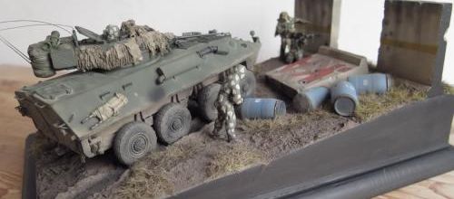 Un diorama (presque) terminé