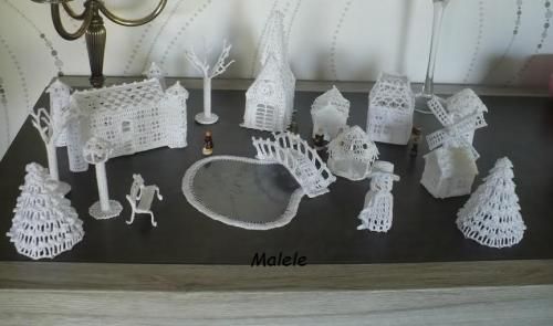 Le manoir du village de Malélé