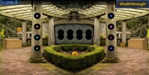 Owl escape from abandoned villa