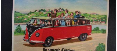 Angleur - carte postale ancienne "un souvenir d'angleur"