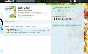 Suivez le Yaoi Cast sur Twitter