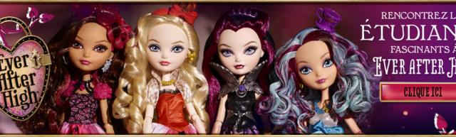 Le site officiel et les blogs Ever After High à visiter!