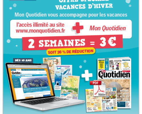 Abonnement Mon Quotidien à 3€