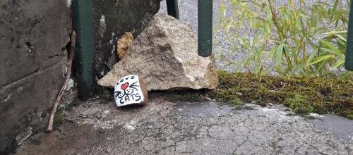 J'ai trouvé un galet !