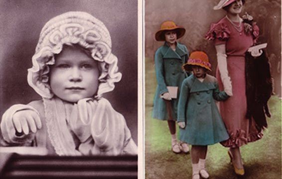 Elizabeth en 1927 et en 1935
