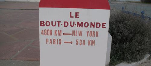 BORNE KILOMETRIQUE .