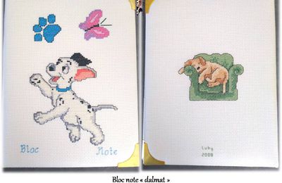 Bloc note "Dalmat" (Souvenirs)