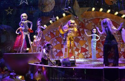 Vitrines de Noël 2016 au Printemps Haussmann  