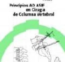 PRINCIPIOS AO ASIF EN CIRUGIA DE COLUMNA VERTEBRAL leer epub gratis