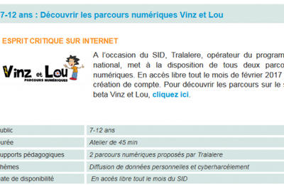 Vinz et Lou esprit critique sur internet
