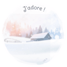 blinkie, gif animé, automne, hiver, pluie