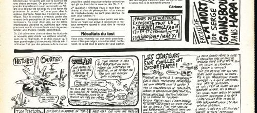 Et voici l'article dans Charlie hebdo