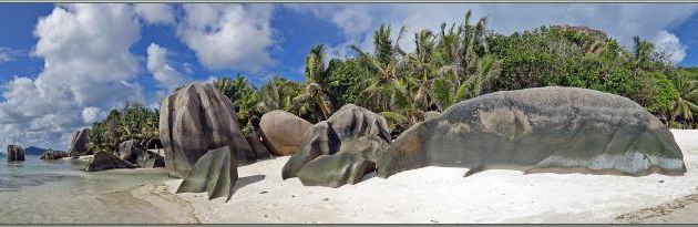 07/12/2021 suite et fin de la croisière avec encore les rochers d'Anse Source d'Argent, demain retour à Praslin pour un séjour individuel qui sera suivi d'un autre à Silhouette - Seychelles