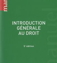 Téléchargement de fichiers ebook Introduction générale au droit
