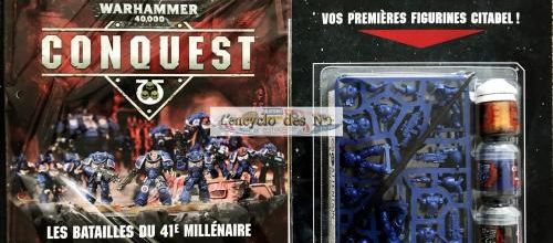 N° 1 Collection officielle Warhammer 40000 Conquest - Lancement 