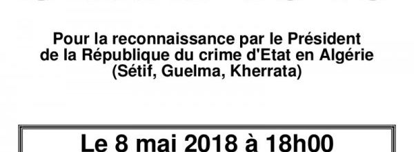Communiqué du Collectif unitaire « L’Autre 8 mai 45 »