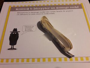 Anniversaire agent secret détective spy les missions les défis les énigmes, les codes secrets, morse, filtre