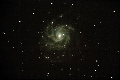 M101, juillet 2010, premier essais...