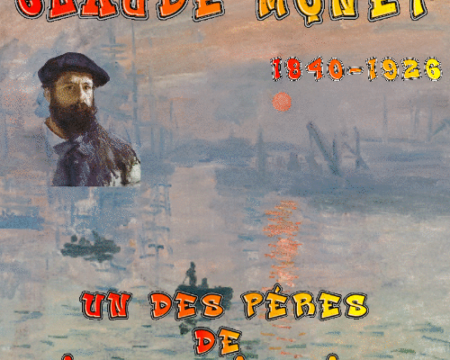 Dessin et peinture - vidéo 4277 : Un regard sur l'un des pères fondateurs du courant pictural impressionniste de la fin du 19ème siècle: Claude Monet (1840-1926).