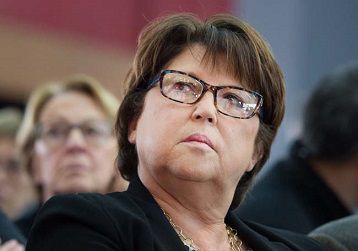 Alors Madame Aubry, vous n'êtes pas de bonne humeur ? 
