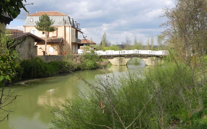 paysage de ballade à Astaffort