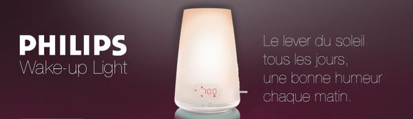 Sélectionnée pour tester le Philips Wake-up light. :)