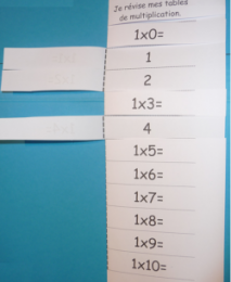 Tables de multiplication