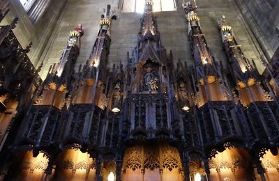 La Cathédrale Saint-Gilles à Edimbourg : intérieur...