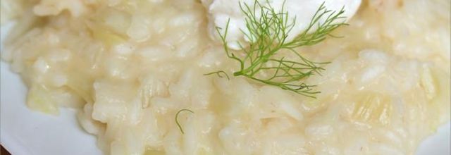Risotto fenouil & ricotta   {Risotto al finocchio e ricotta}