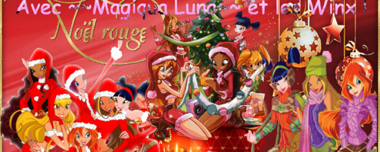 Cadeau spécial Noël, toutes les Winx