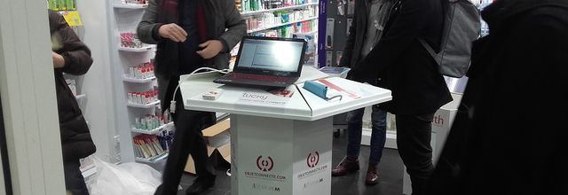 La première borne interactive d’objets connectés rentre en pharmacie