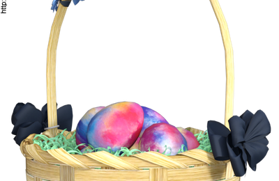 Tube de panier à œufs de Pâques multicolores