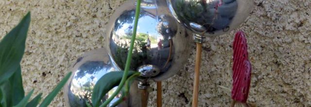 reflets sur boules