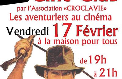 Ciné-club « les aventuriers au cinéma », à Vieux-Condé
