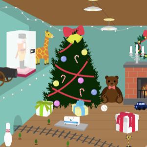Yonashi Game - Christmas Toy Room 