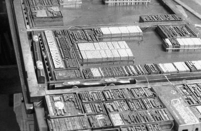 Les souvenirs de René,typographe à Châtillon-Presse...