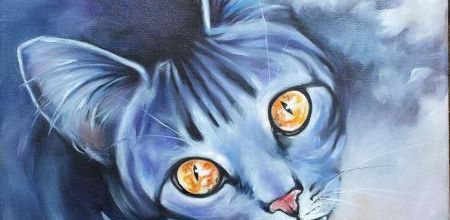 Tableau du samedi : Chat de Diana