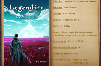 Legendion T1 - Le Cercle de Seheiah - Rémi Bomont