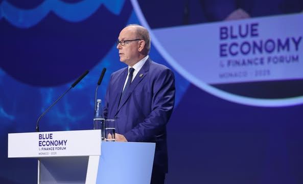 Ouverture du Blue Economy and Finance Forum à Monaco