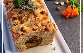 TERRINE SURPRISE AU POULET,COURGETTE ET NOISETTES AU THERMOMIX