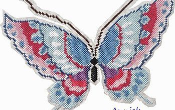 Papillon bleu ...
