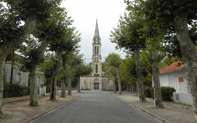 l'église d'Audenge dept 33